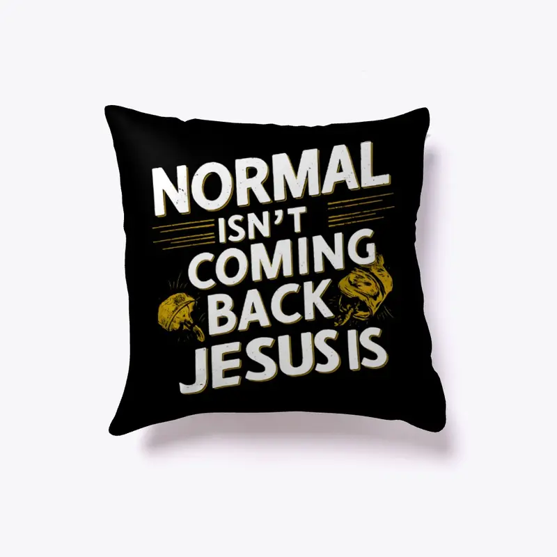 Normal Isn't Coming Back Jesus Is Art