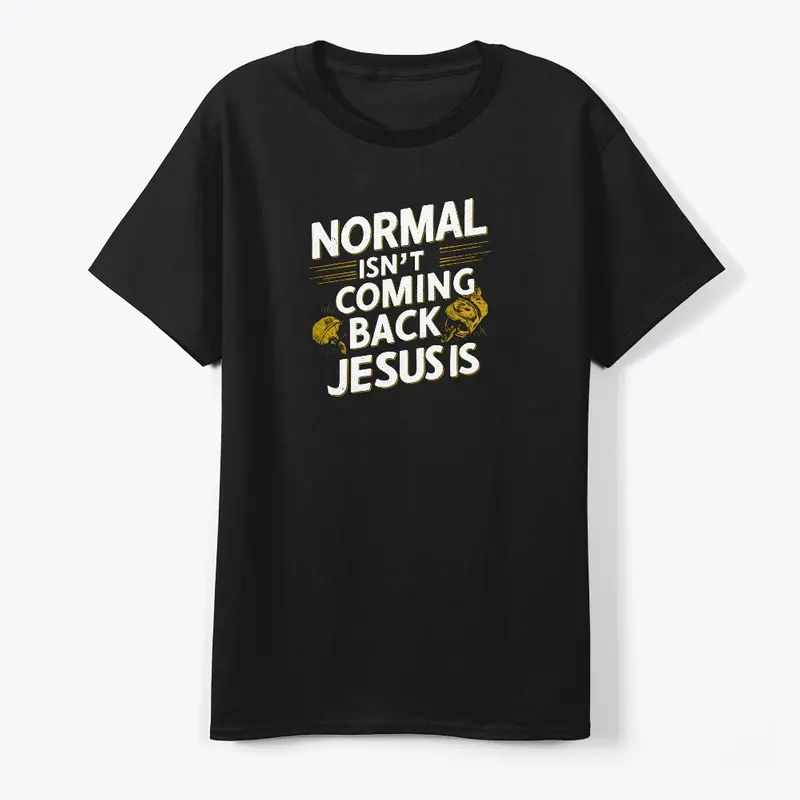 Normal Isn't Coming Back Jesus Is Art