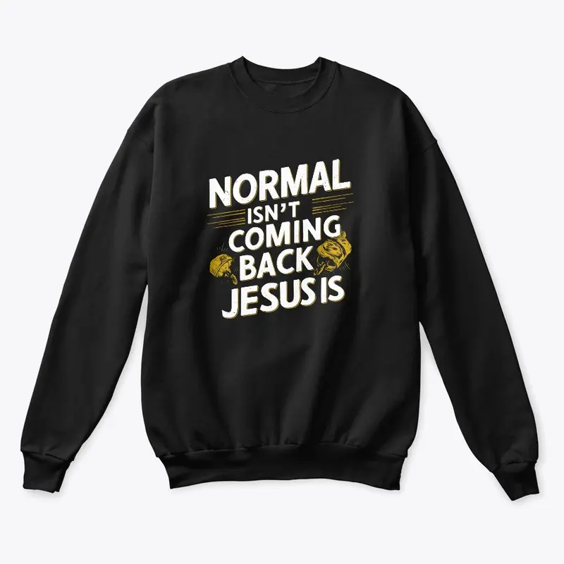 Normal Isn't Coming Back Jesus Is Art